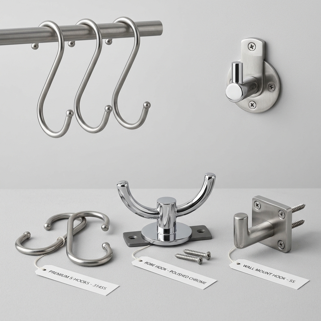 Premium Hooks and Wall Hardware